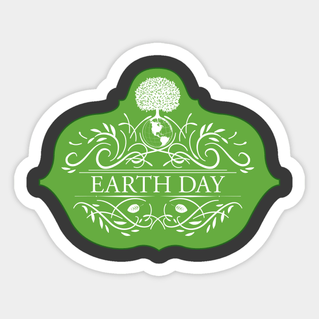 Earth Day Sticker by SWON Design